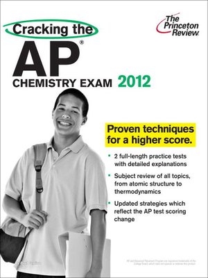 cover image of Cracking the AP Chemistry Exam, 2012 Edition